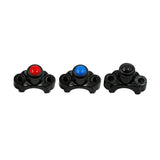 Maxbell Maxbell Universal Motorcycle Handlebar Switch for Motorbike Light Bar ATV Black
