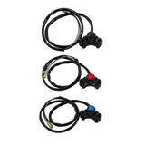 Maxbell Maxbell Universal Motorcycle Handlebar Switch for Motorbike Light Bar ATV Black