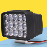 Maxbell Maxbell 15 LEDs Motorcycle Headlight Super Bright Accessories Driving Light Lighting Style C