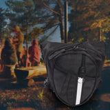 Maxbell Maxbell Nylon Motorcycle Waist Pack Thigh Pouch for Jogging Cycling Walking