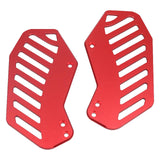 Maxbell 2x Electrocar Front Foot Pedals Pads for Mqis Premium Spare Parts Red