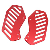 Maxbell 2x Electrocar Front Foot Pedals Pads for Mqis Premium Spare Parts Red