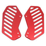 Maxbell 2x Electrocar Front Foot Pedals Pads for Mqis Premium Spare Parts Red