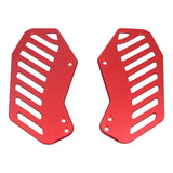 Maxbell 2x Electrocar Front Foot Pedals Pads for Mqis Premium Spare Parts Red