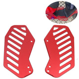 Maxbell 2x Electrocar Front Foot Pedals Pads for Mqis Premium Spare Parts Red