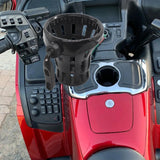 Maxbell Handlebar Drink Cup Water Bottle Holder for Honda Gold Wing GL1800 Black