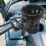 Maxbell Handlebar Drink Cup Water Bottle Holder for Honda Gold Wing GL1800 Black