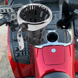 Maxbell Handlebar Drink Cup Water Bottle Holder for Honda Gold Wing GL1800 Argent