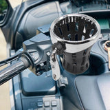 Maxbell Handlebar Drink Cup Water Bottle Holder for Honda Gold Wing GL1800 Argent