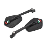 Maxbell 2Pcs Motorcycle Rearview Mirror Replaces Spare Parts Easy Install