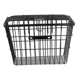 Maxbell Metal Wire Rear Bike Basket Easy Installation for Most Rear Bike Racks