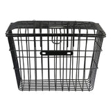 Maxbell Metal Wire Rear Bike Basket Easy Installation for Most Rear Bike Racks