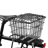 Maxbell Metal Wire Rear Bike Basket Easy Installation for Most Rear Bike Racks
