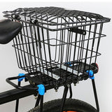 Maxbell Metal Wire Rear Bike Basket Easy Installation for Most Rear Bike Racks