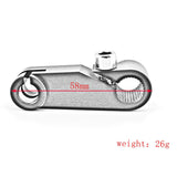 Maxbell Pull Clutch Cable Arm Aluminum Alloy for Yamaha Yfz450R Yfz450 Durable Argent