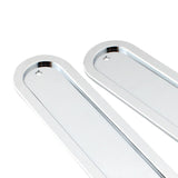 Maxbell 2x Engine side cover Replaces for BMW R18 2020 2021 2022 Argent