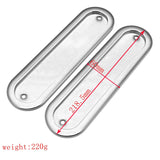 Maxbell 2x Engine side cover Replaces for BMW R18 2020 2021 2022 Argent