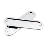 Maxbell 2x Engine side cover Replaces for BMW R18 2020 2021 2022 Argent