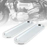 Maxbell 2x Engine side cover Replaces for BMW R18 2020 2021 2022 Argent