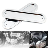 Maxbell 2x Engine side cover Replaces for BMW R18 2020 2021 2022 Argent