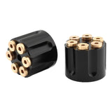Maxbell 2x Solo Seat Mounting Nuts Accessories Assembly for Harley Road King Black