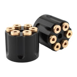 Maxbell 2x Solo Seat Mounting Nuts Accessories Assembly for Harley Road King Black