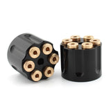 Maxbell 2x Solo Seat Mounting Nuts Accessories Assembly for Harley Road King Black