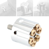 Maxbell Fender Seat Bolt Screw 1/4"-20 Thread for Softail Professional Durable Argent
