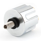 Maxbell Fender Seat Bolt Screw 1/4"-20 Thread for Softail Professional Durable Argent