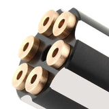 Maxbell Fender Seat Bolt Screw 1/4"-20 Thread for Softail Professional Durable Black White