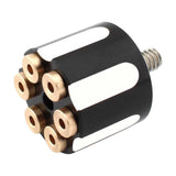Maxbell Fender Seat Bolt Screw 1/4"-20 Thread for Softail Professional Durable Black White