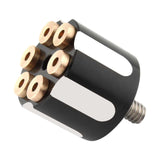 Maxbell Fender Seat Bolt Screw 1/4"-20 Thread for Softail Professional Durable Black White