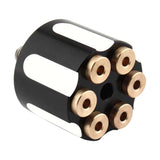 Maxbell Fender Seat Bolt Screw 1/4"-20 Thread for Softail Professional Durable Black White