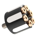Maxbell Fender Seat Bolt Screw 1/4"-20 Thread for Softail Professional Durable Black White