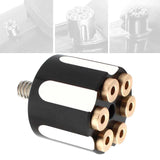 Maxbell Fender Seat Bolt Screw 1/4"-20 Thread for Softail Professional Durable Black White