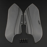 Maxbell 2x Side Wind Deflector Replacement for Yamaha XT1200Z Easy to Install Transparent