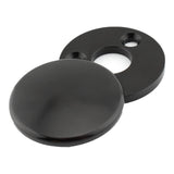 Maxbell Motorcycle Fork Lock Cover for Harley Road King Models Replacement Black