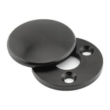 Maxbell Motorcycle Fork Lock Cover for Harley Road King Models Replacement Black