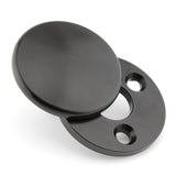 Maxbell Motorcycle Fork Lock Cover for Harley Road King Models Replacement Black