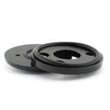 Maxbell Motorcycle Fork Lock Cover for Harley Road King Models Replacement Black