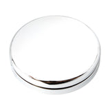 Maxbell Motorcycle Fork Lock Cover for Harley Road King Models Replacement Argent