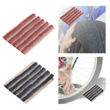 Maxbell 5Pcs Car Tubeless Tire Repair Strips Tyre Puncture for Truck Motorbike Brown
