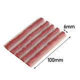Maxbell 5Pcs Car Tubeless Tire Repair Strips Tyre Puncture for Truck Motorbike Brown