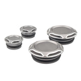 Maxbell 4 Pieces Motorcycle Frame Hole Cap Cover for Ducati Scrambler 400 800  Titanium
