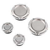 Maxbell 4 Pieces Motorcycle Frame Hole Cap Cover for Ducati Scrambler 400 800  Titanium