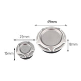 Maxbell 4 Pieces Motorcycle Frame Hole Cap Cover for Ducati Scrambler 400 800  Titanium