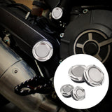 Maxbell 4 Pieces Motorcycle Frame Hole Cap Cover for Ducati Scrambler 400 800  Titanium