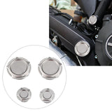Maxbell 4 Pieces Motorcycle Frame Hole Cap Cover for Ducati Scrambler 400 800  Titanium