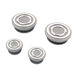 Maxbell 4x Motorbike Frame Hole Cover for Ducati Scrambler 800 1100 Accessories Titanium