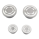 Maxbell 4x Motorbike Frame Hole Cover for Ducati Scrambler 800 1100 Accessories Titanium